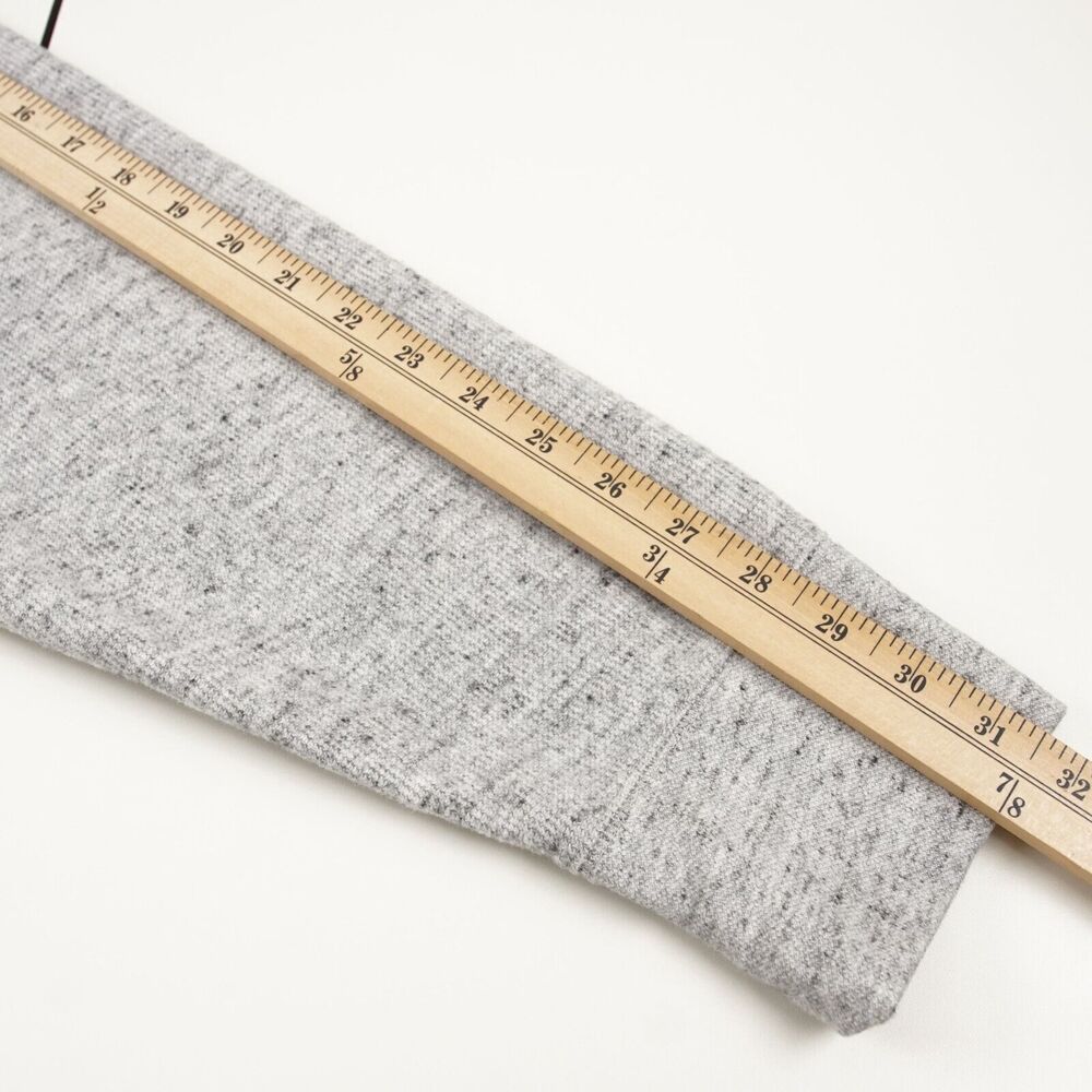 Banana Republic Brushed Waffleknit Long Sleeve Light Gray Speckle Shirt Mens XXL - Picture 6 of 8